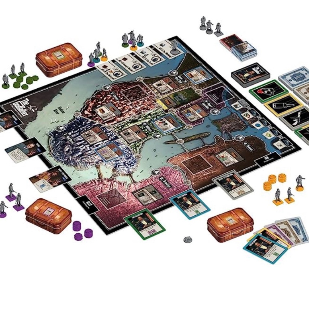 New- Factory Sealed Box The God Father: Corleone’s Empire Board Game. Game Night - Picture 2 of 4